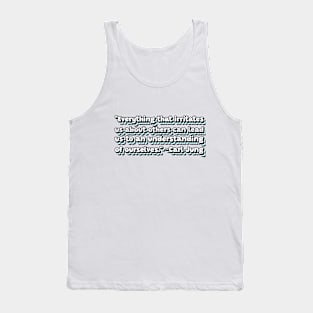 Carl Jung Positive Quotes Tank Top